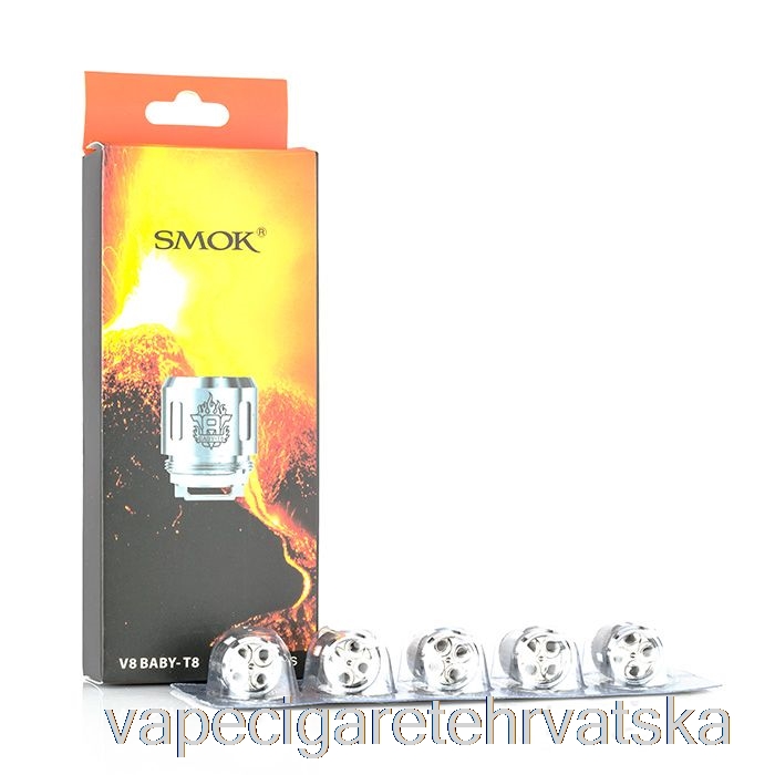 Vape Hrvatska Smok Tfv8 Baby Replacement Coils V8 Baby-t8 Octuple Core
